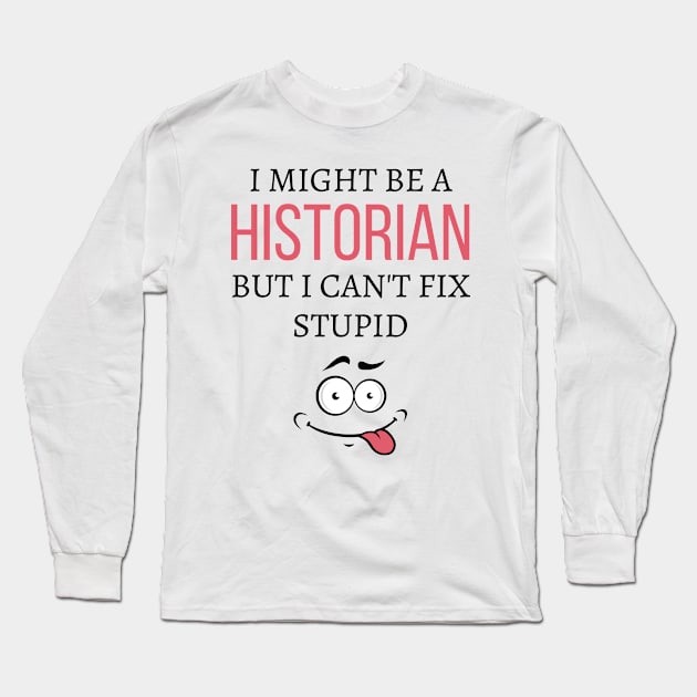 Historian Long Sleeve T-Shirt by Mdath